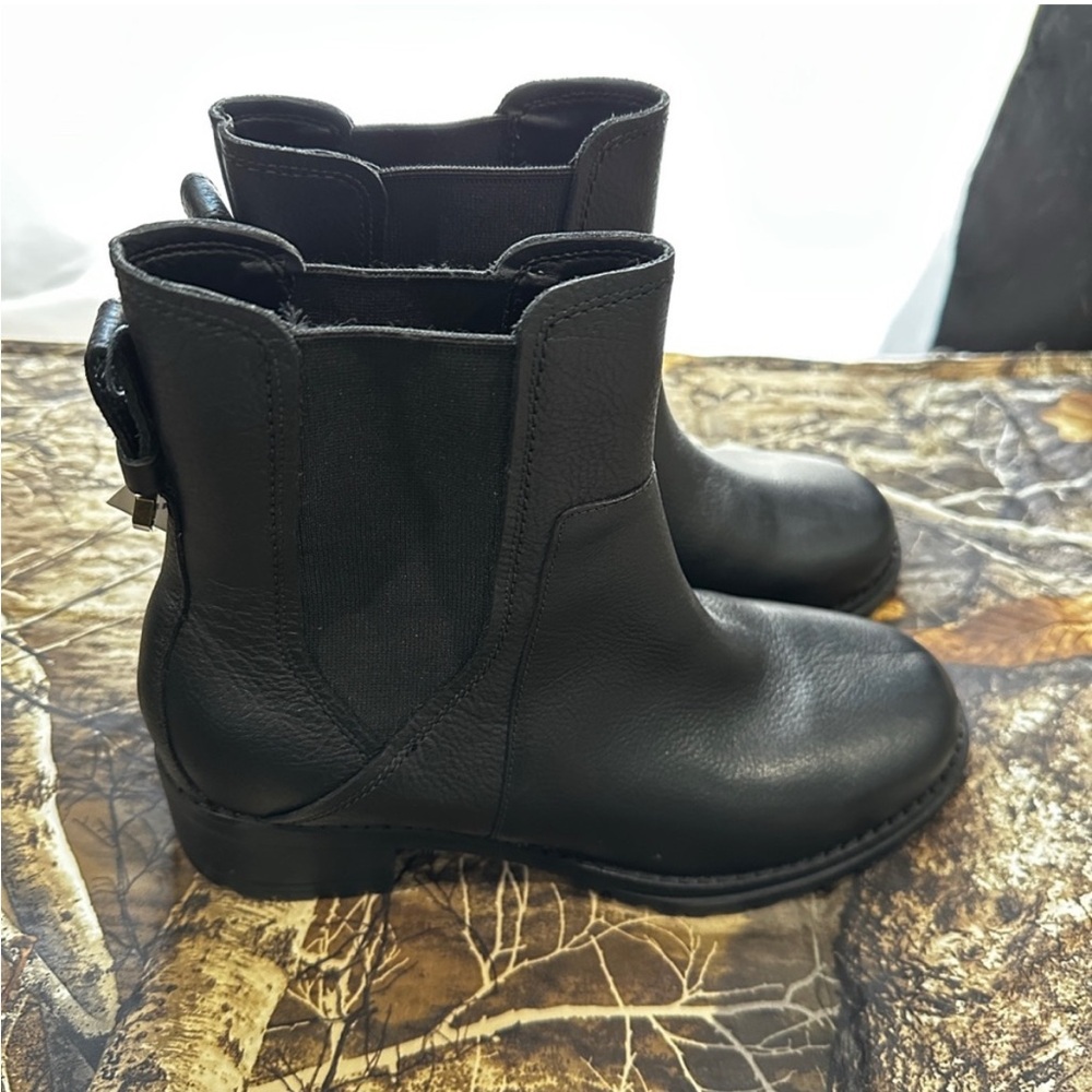 NWT - Cole Haan Black Leather Ankle Boots - 8